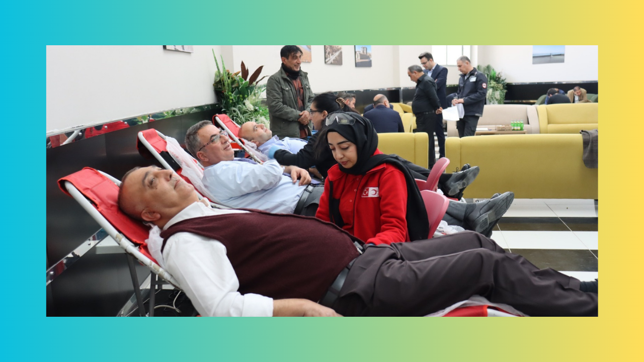 Elazığ İl Özel İdaresi'nden Kan Bağışına Destek