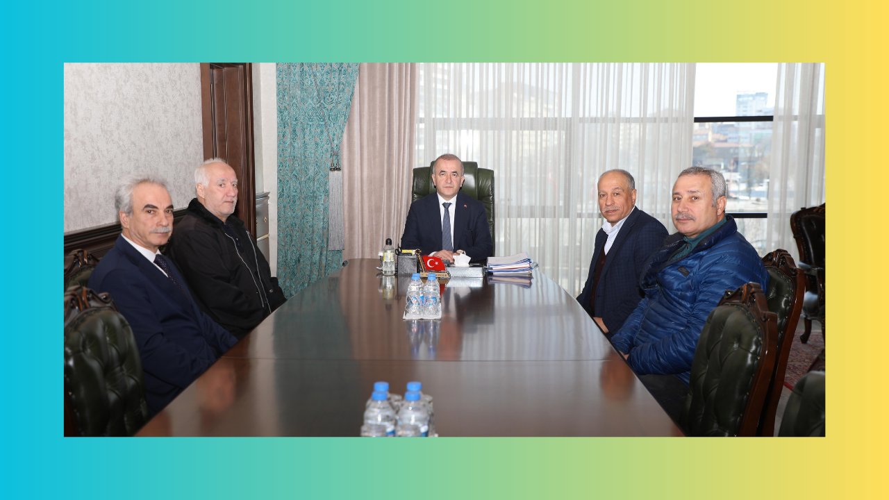 Elazığ Valimizi Ziyaret Ettik.
