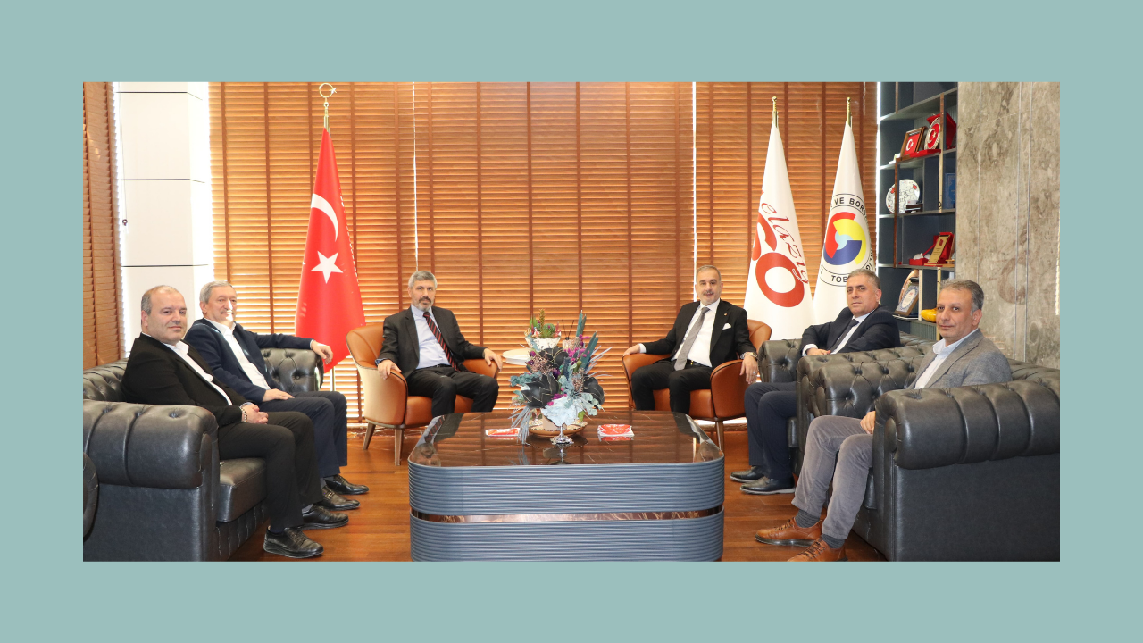 Şimşek’ten, Elazığ TSO Başkanı Alan’a Ziyaret