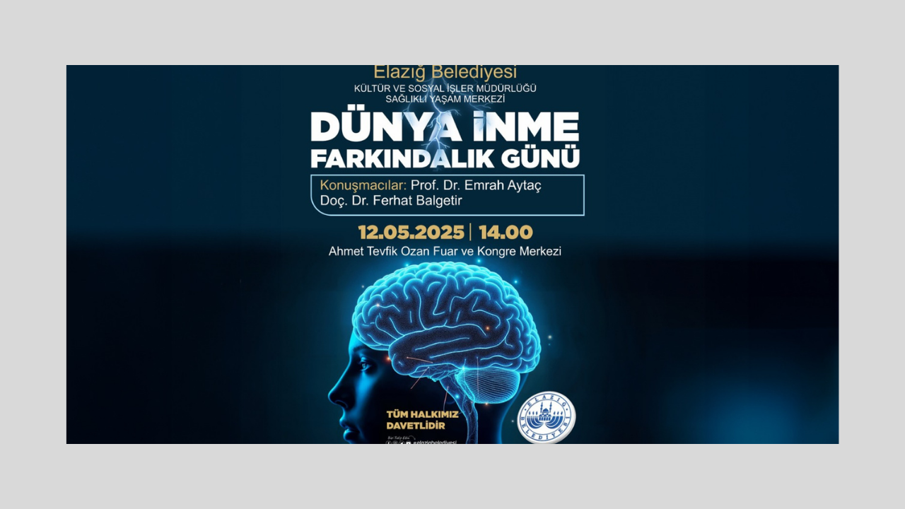 Elazığ Belediyesi, Dünya İnme Farkındalık Günü Dolayısıyla Seminer Düzenleyecek