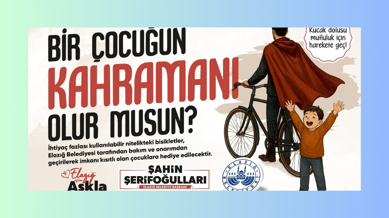 Elazığ Belediyesi’nden Örnek Bir Sosyal Dayanışma Projesi