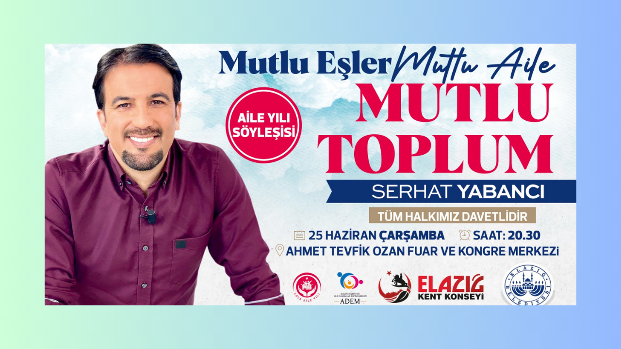 Elazığ Belediyesi’nden Aile Yılı Söyleşisi