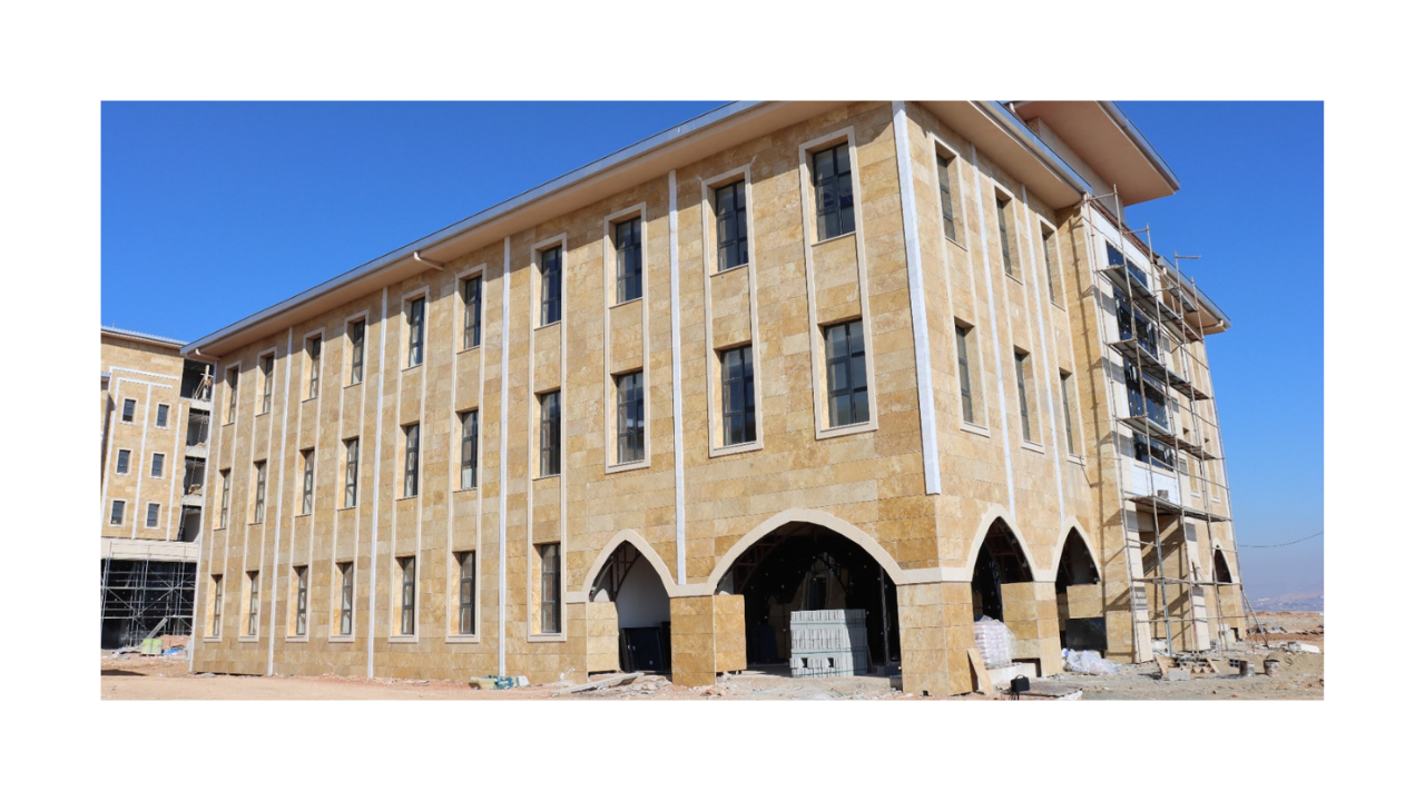 Elazığ Polis Eğitim Merkezi Hizmet Binasında Çalışmalar Devam Ediyor