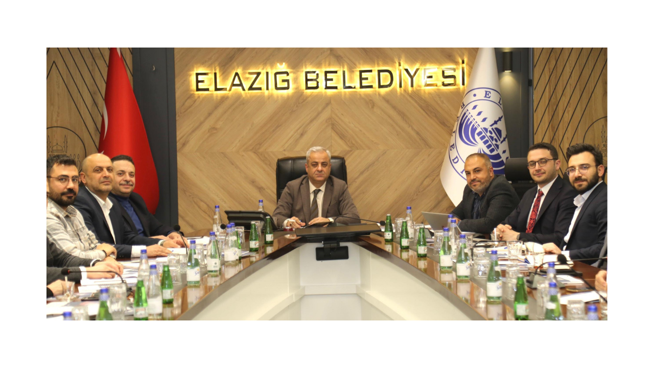 Elazığ’da Altyapı Koordinasyon Toplantısı Yapıldı