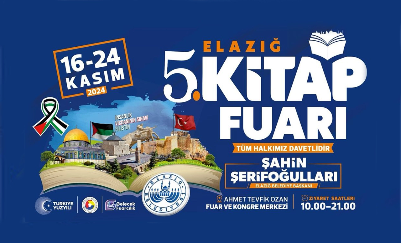 Elazığ Belediyesi Tarafından 5. Kitap Fuarı Düzenlenecek