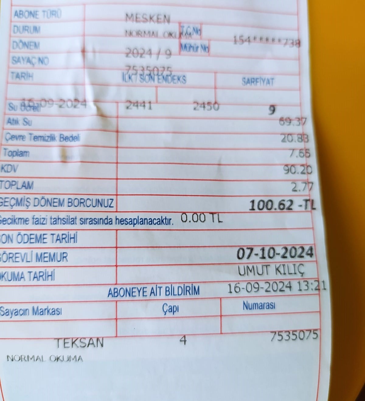 21 günde iki fatura