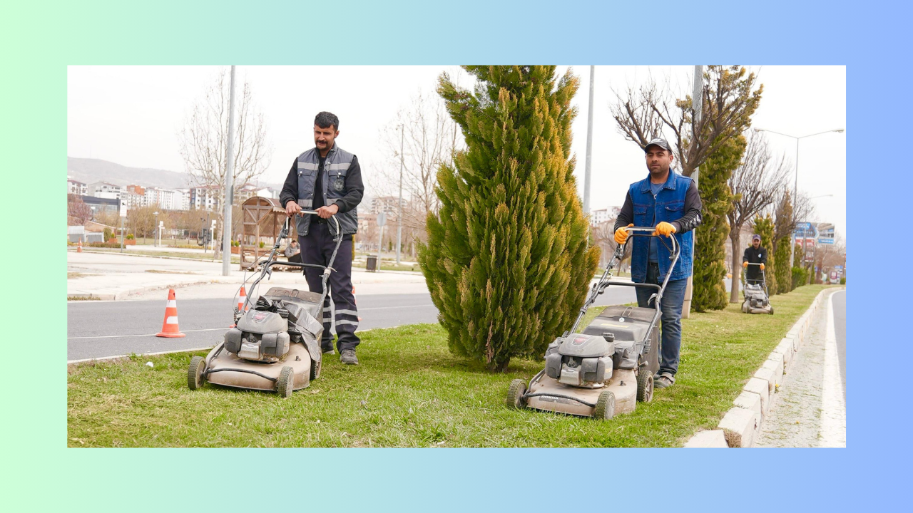 Elazığ Belediyesi’nden, Bahar Hazırlıkları
