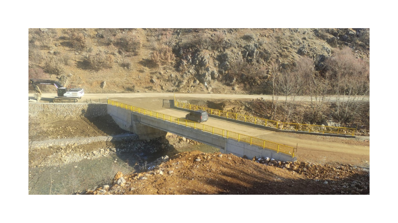 Bükardı Güvenlik Yolu Köprüsü Tamamlandı