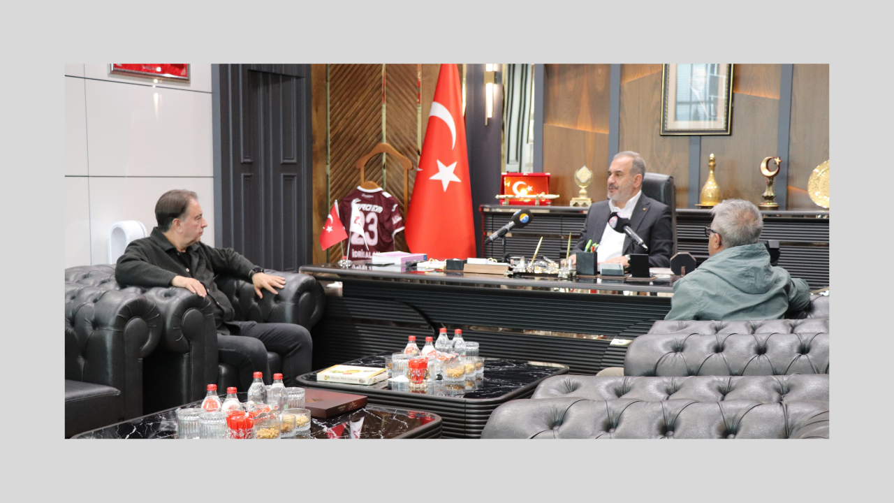Başkan Alan;  “Sayın Valimizle Elazığspor’a Destek Kampanyası İle İlgili Yol Haritamızı Belirledik”