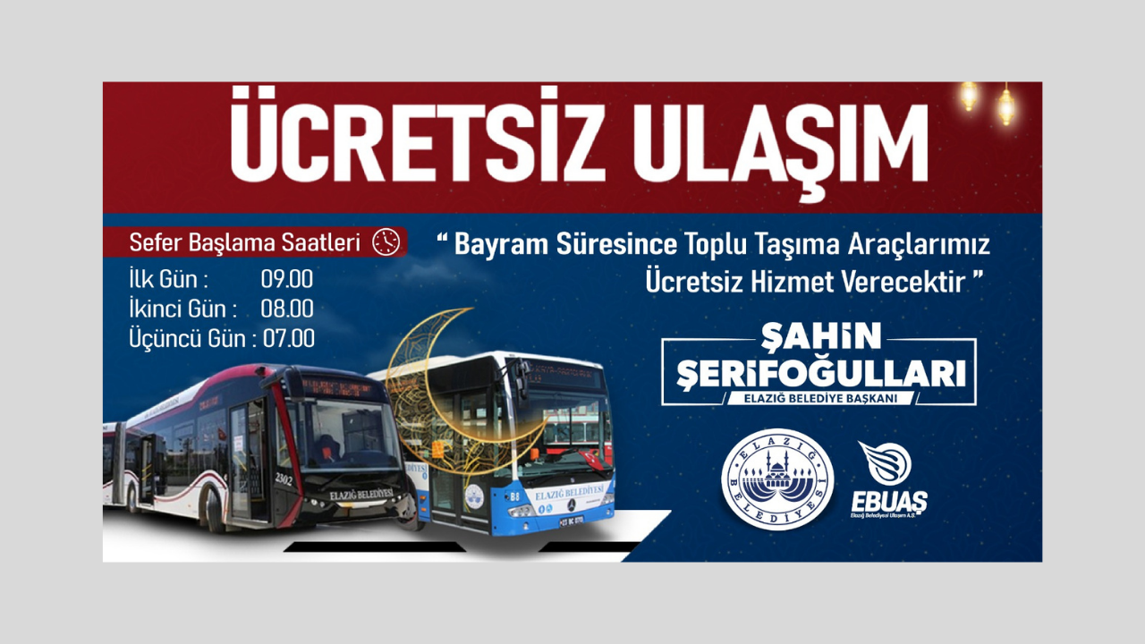 Elazığ Belediyesi, Ramazan Bayramı’na Hazır