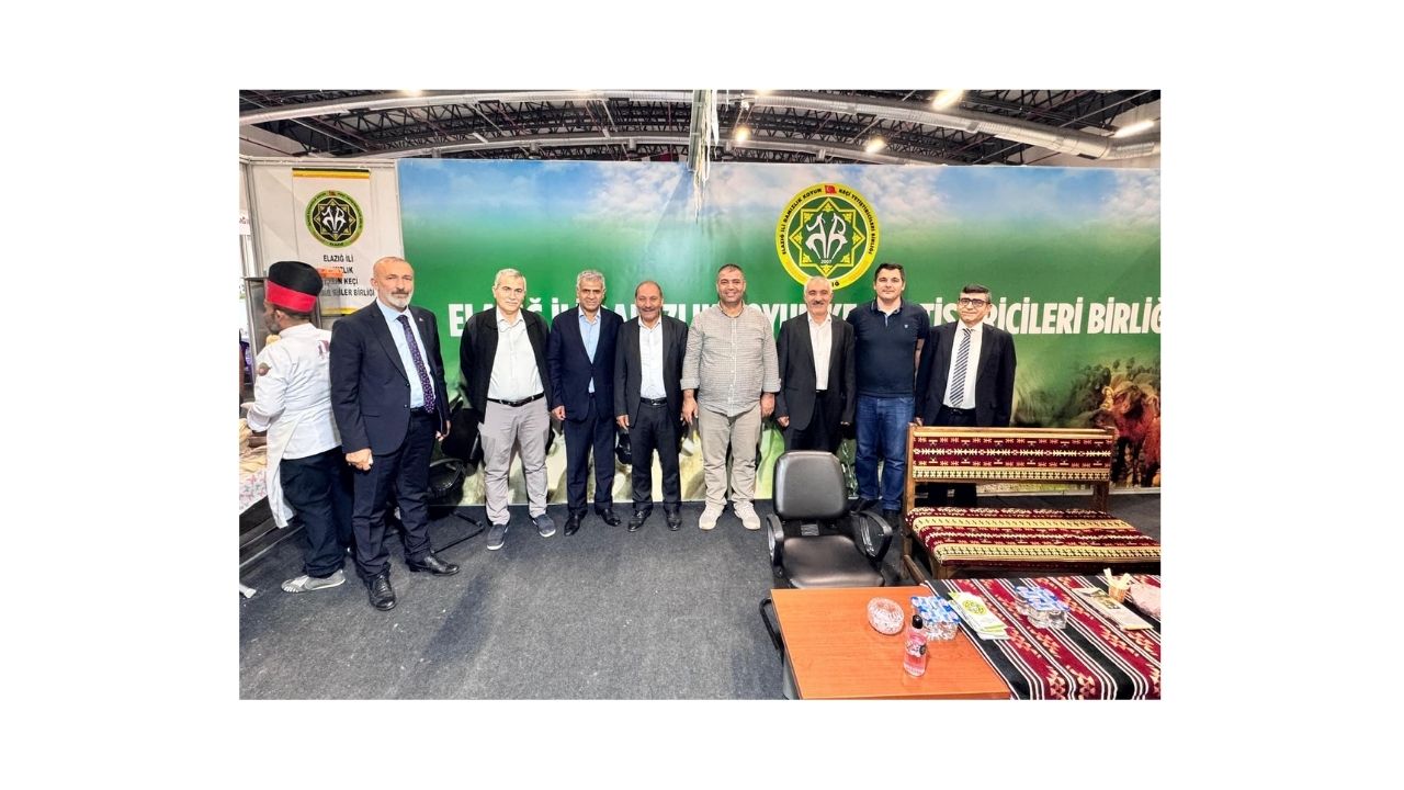 İbrahim Ormanoğlu, Elazığ Fuar Alanın'da.
